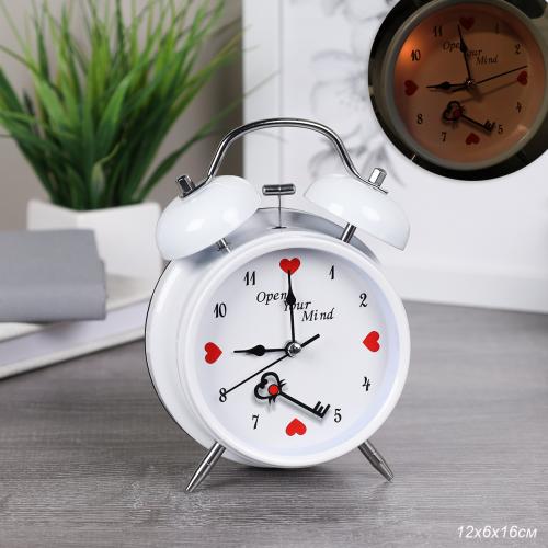 Будильник 16 см / 2040-2 /уп 50/