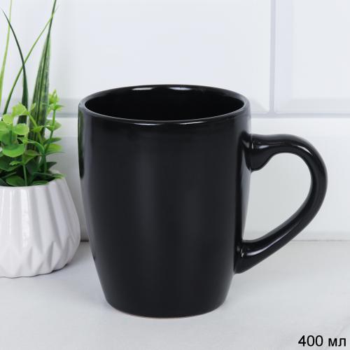 Кружка / 12OZ CS-200 черный /уп 6/24/ Черный матовый
