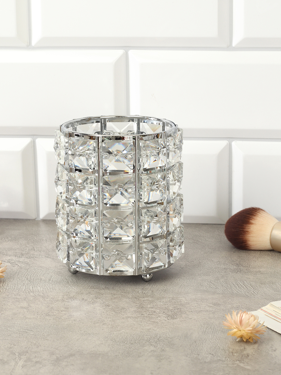 Органайзер подставка серебро 9х11,5 см / N-007 /уп 60/органайзер