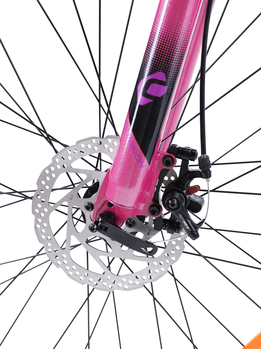 Велосипед 27,5" рама 17" 1x10sp COMIRON DESIRE розовый