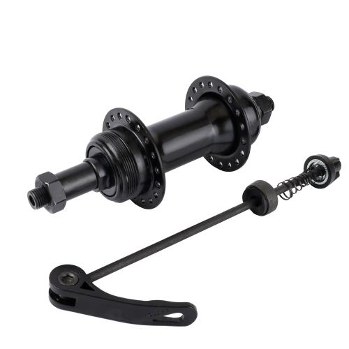 Задняя ступица KRYPTON, 135мм, V-brake, 36 отверстий, шариковый подшипник, сталь, эксцентрик, freewheel, /LIQ-V-Rear-36H/черный/ уп 50