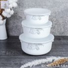 Форма для холодца с крышкой 3 предмета / HDW3B-XN (7463) /уп 12/ 748974