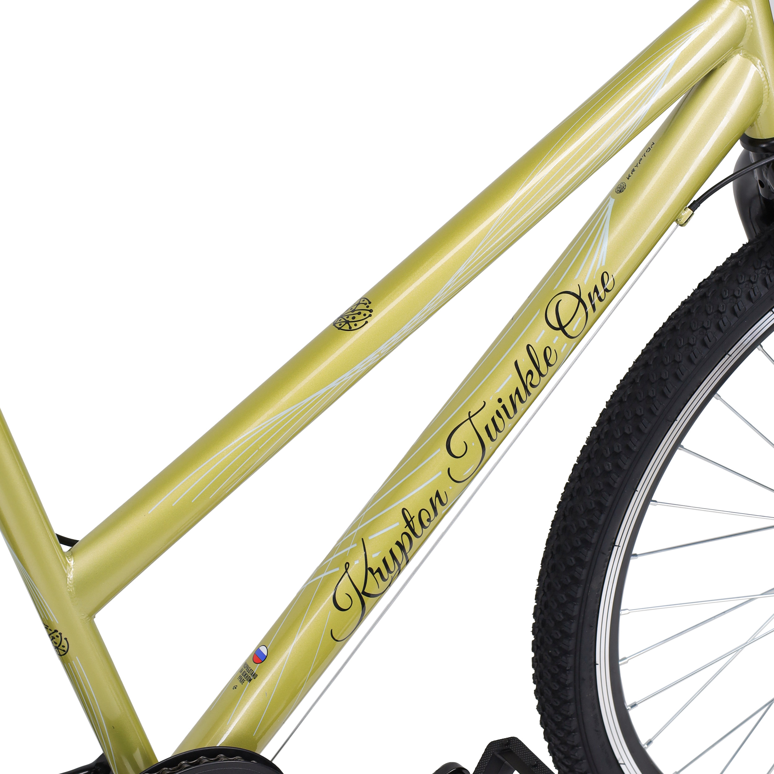 Велосипед 26" рама 17" 7sp KRYPTON TWINKLE ONE нежный лайм