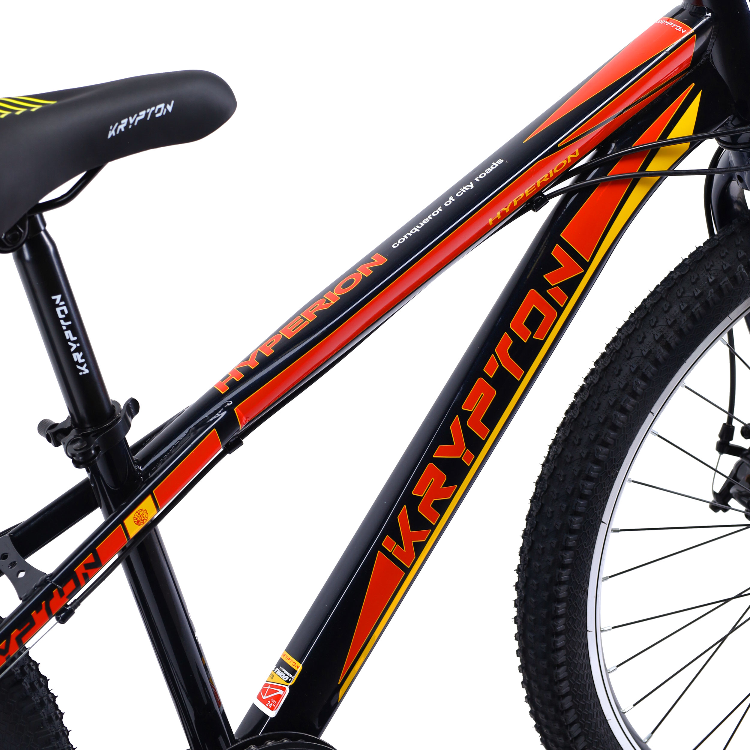 Велосипед 24" Krypton Hyperion ригид KH10RBL24HF 7sp рэд булл