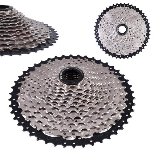 Кассета SUNSHINE MTB. 12 скоростей. 11-46T. HR12-46. никелиров. ALU паук. 570 г /уп 20/