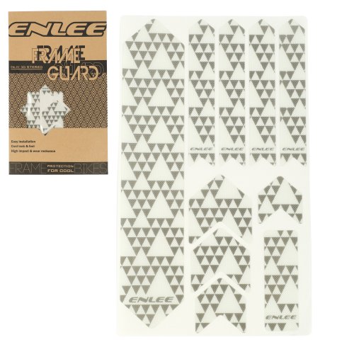 Защита рамы. Стикеры 3D PVC. ENLEE. Комплект 12 стикеров. 200 микрон. 3D Pack 1