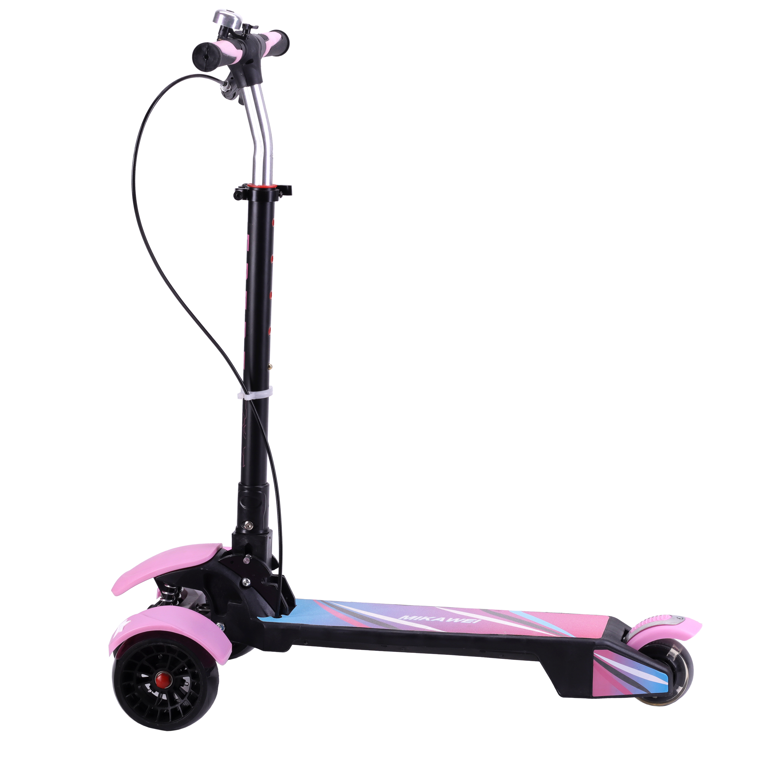 Самокат 3-х колесный / GT688P /уп 4/ розовый