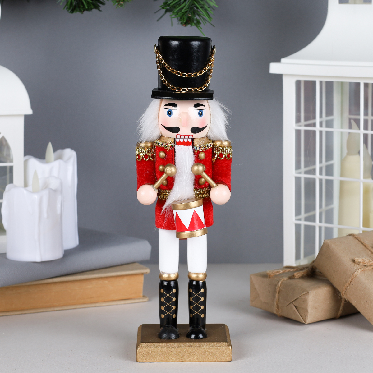 Новогоднее украшение Щелкунчик 25 см / TU-473 /уп 48/без выбора формы