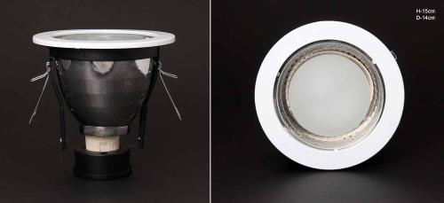 Светильник потолочный / BJ2040, 1x15W3U /уп 30/