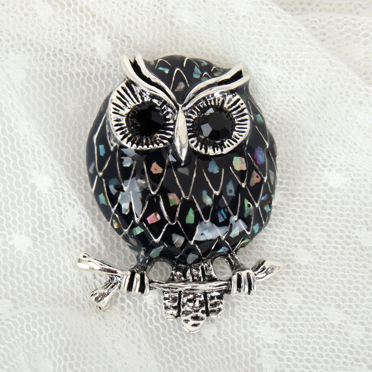Брошь Сова / 4277-1 /уп 12/
