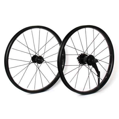 Колесо заднее, 18 дюймов в сборе. с тормозной кареткой и шестерней 110 mm BR18R , чёрное / уп 10 /