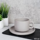 Блюдце / CS-500 / Французский серый/ ШТУЧНО