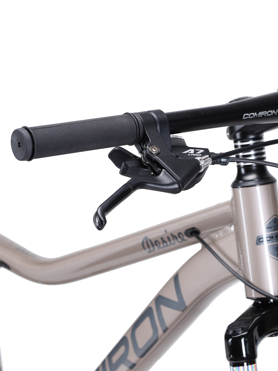 Велосипед 27,5" рама 17" 1x10sp COMIRON DESIRE серый тёплый
