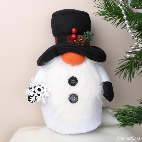 Новогоднее украшение Гном в шляпе 20 см / B120 /уп 75/713000