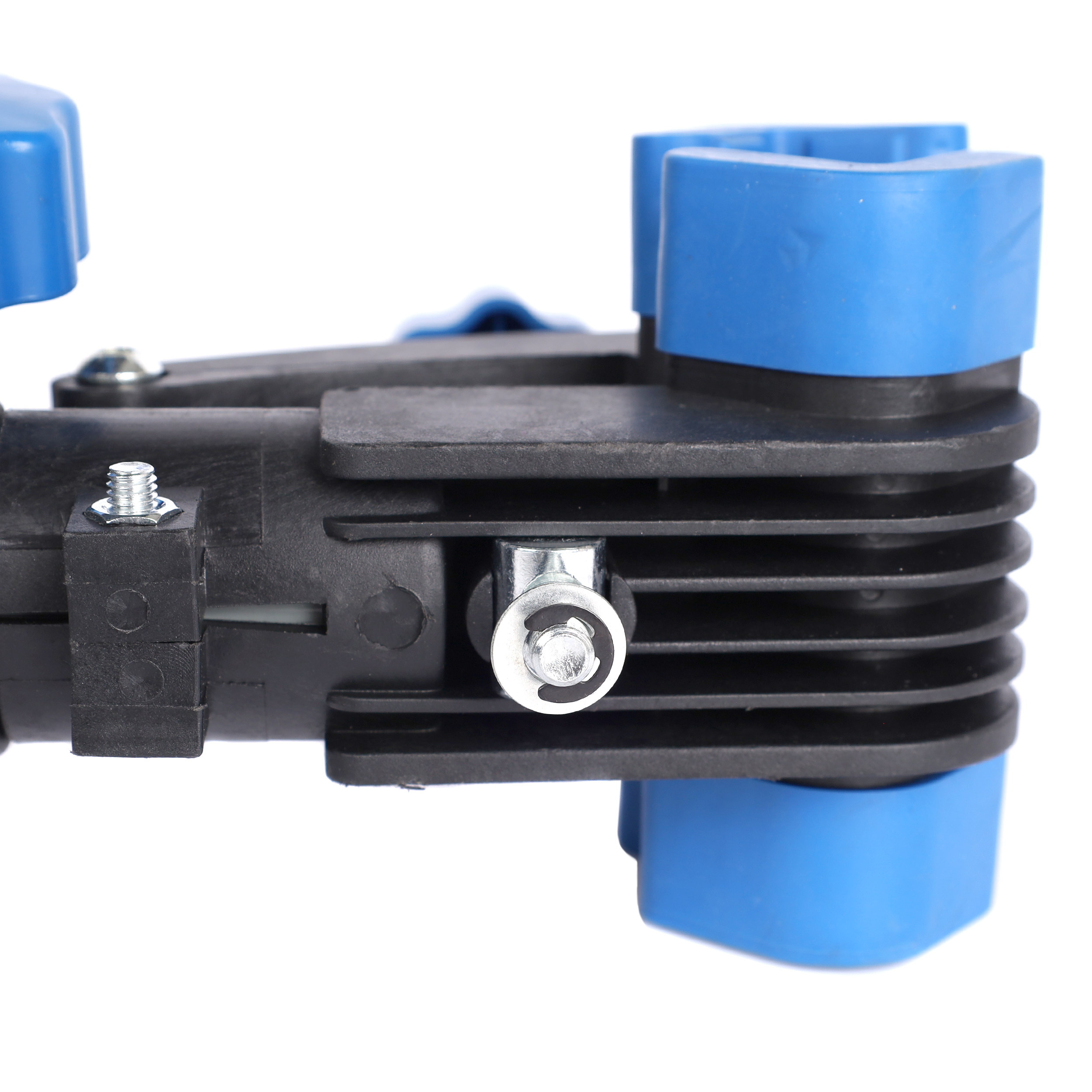 Стойка ремонтная для велосипеда BLACK TOOLS CNRCK022 складная с креплением к стене, синяя /уп6