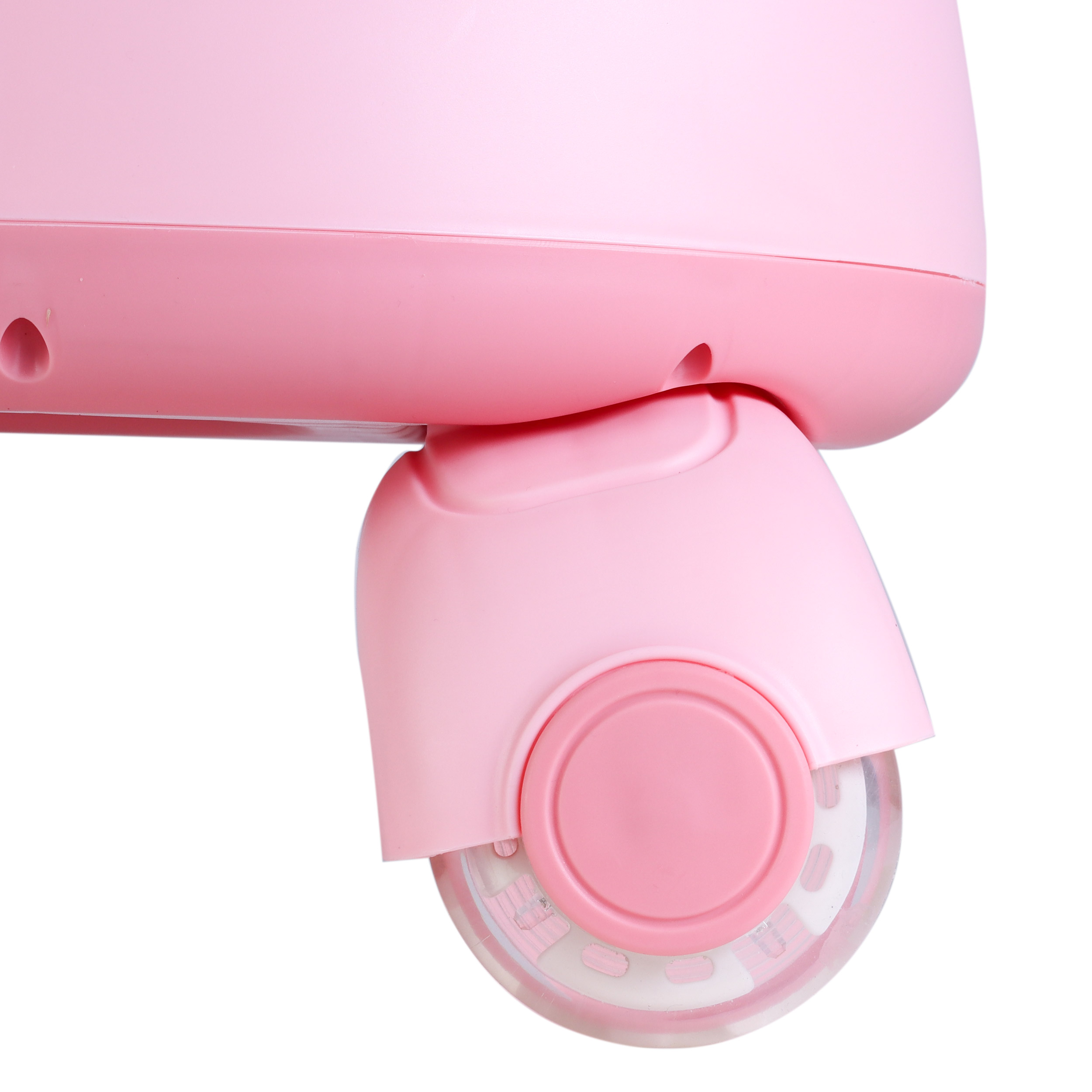 Толокар COMIRON CMR-8089 / светящиеся PU колеса 90 мм / Розовый / уп4