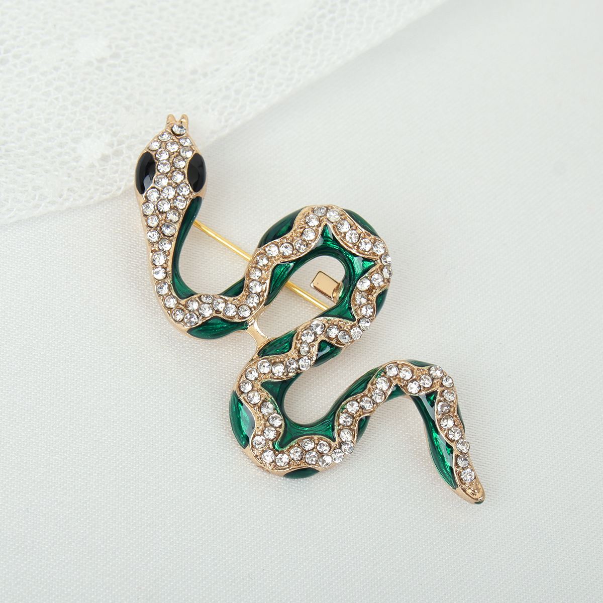 Брошь Змея / 1387 /уп 48/Символ года 2025