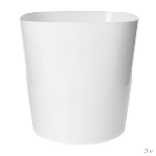 Горшок 3 л / ПИ-37-9ТХ /уп 6/ белый