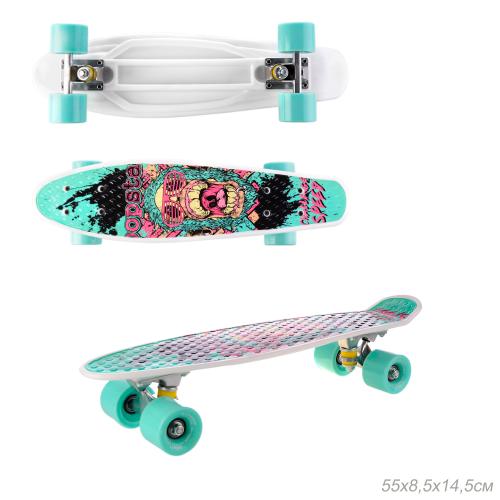 Лонгборд / GT06P /уп 8/ гаффити POPSTAR