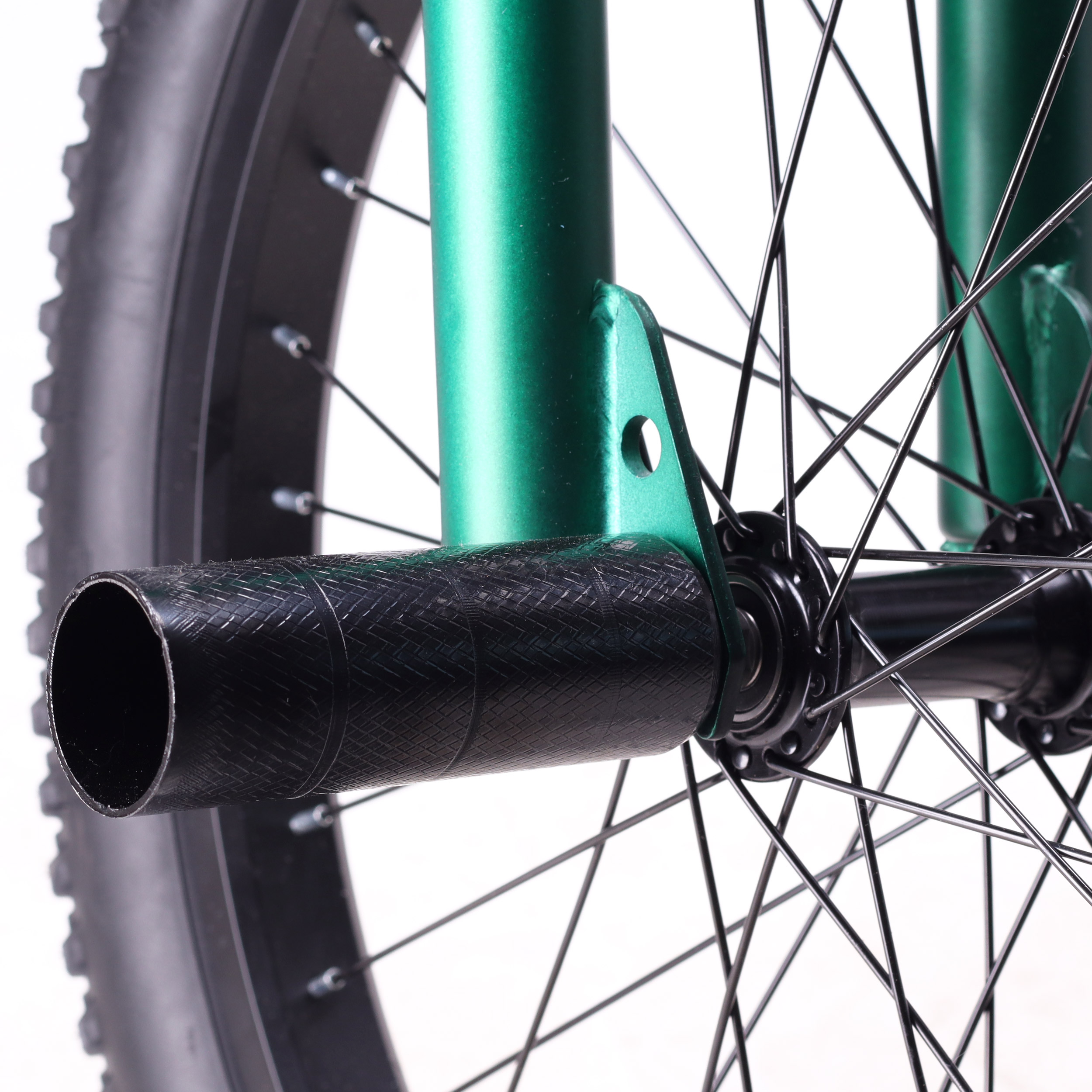 Велосипед BMX 20" COMIRON Deep Metal BMX-5 YS2221, Рама 20.5"/уп 1/dark green metallic