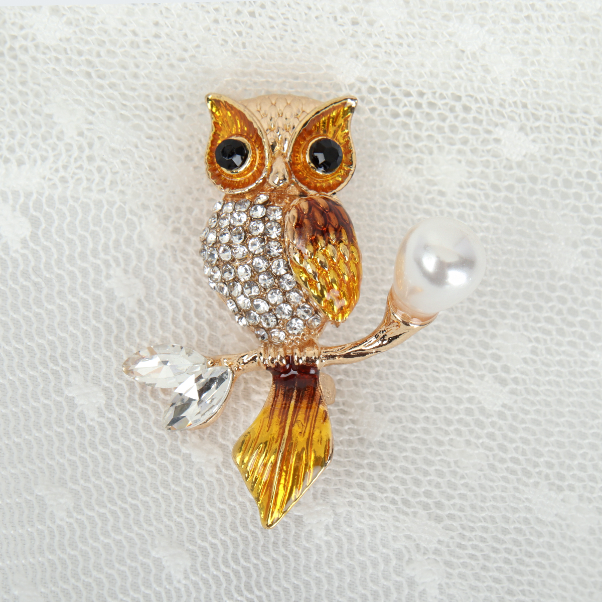 Брошь Сова / 2955 /уп 24/