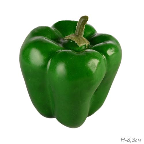 Муляж Перец зеленый 8,3 см / 33-25 /уп 300/