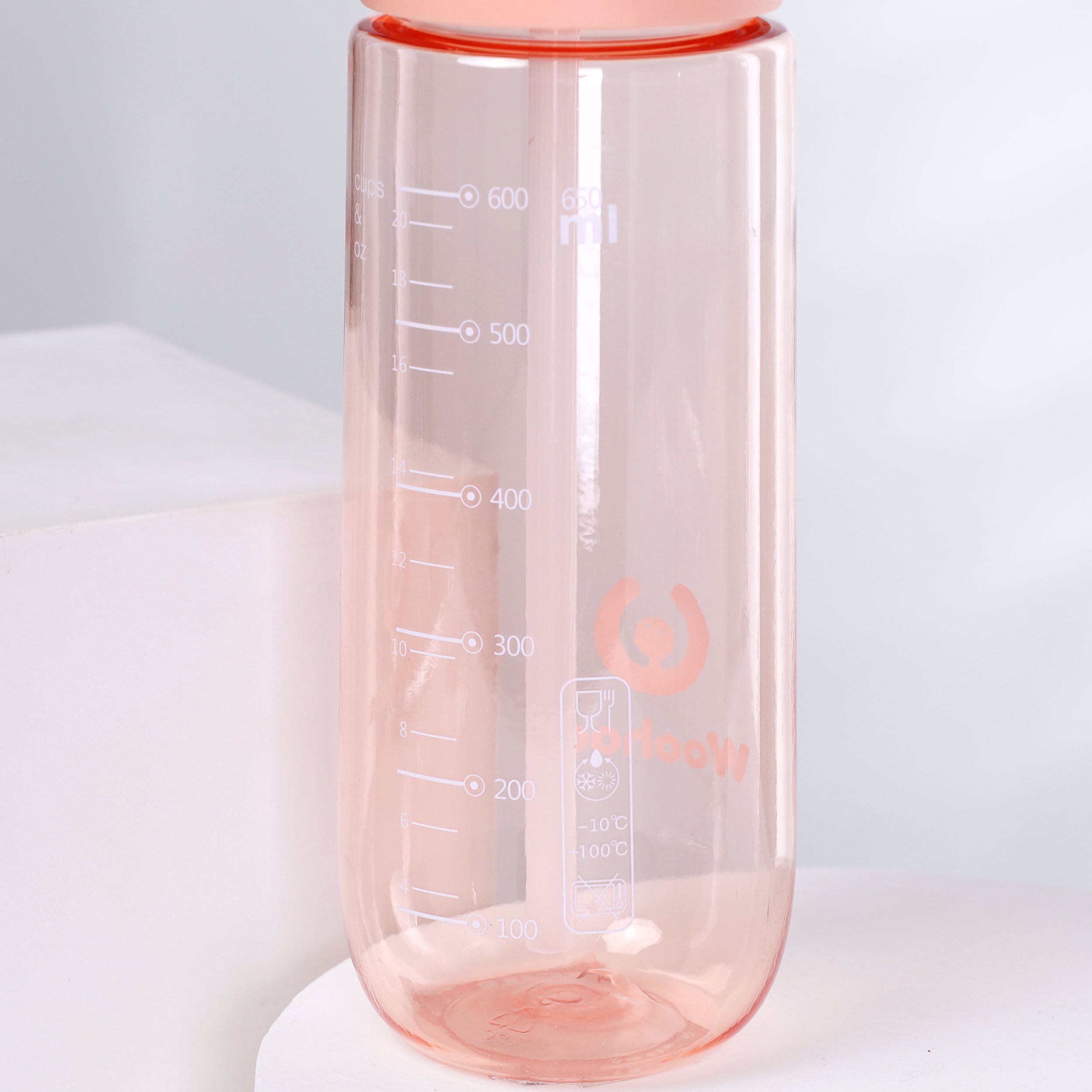 Бутылка для воды Woohooo Puerto Plata 650 ml / Пищевой PP / уп 80 / АКЦИЯ