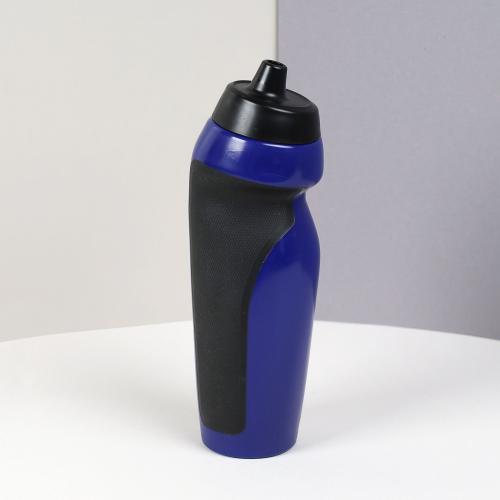 Бутылка спортивная для подвижных видов спорта синяя, 500 ML/уп100