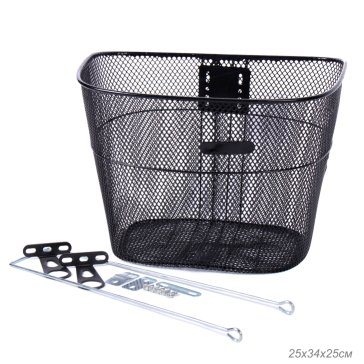Корзина для велосипеда металлическая 1DVMI-1 / УЦЕНКА НЕРОВНОСТИ