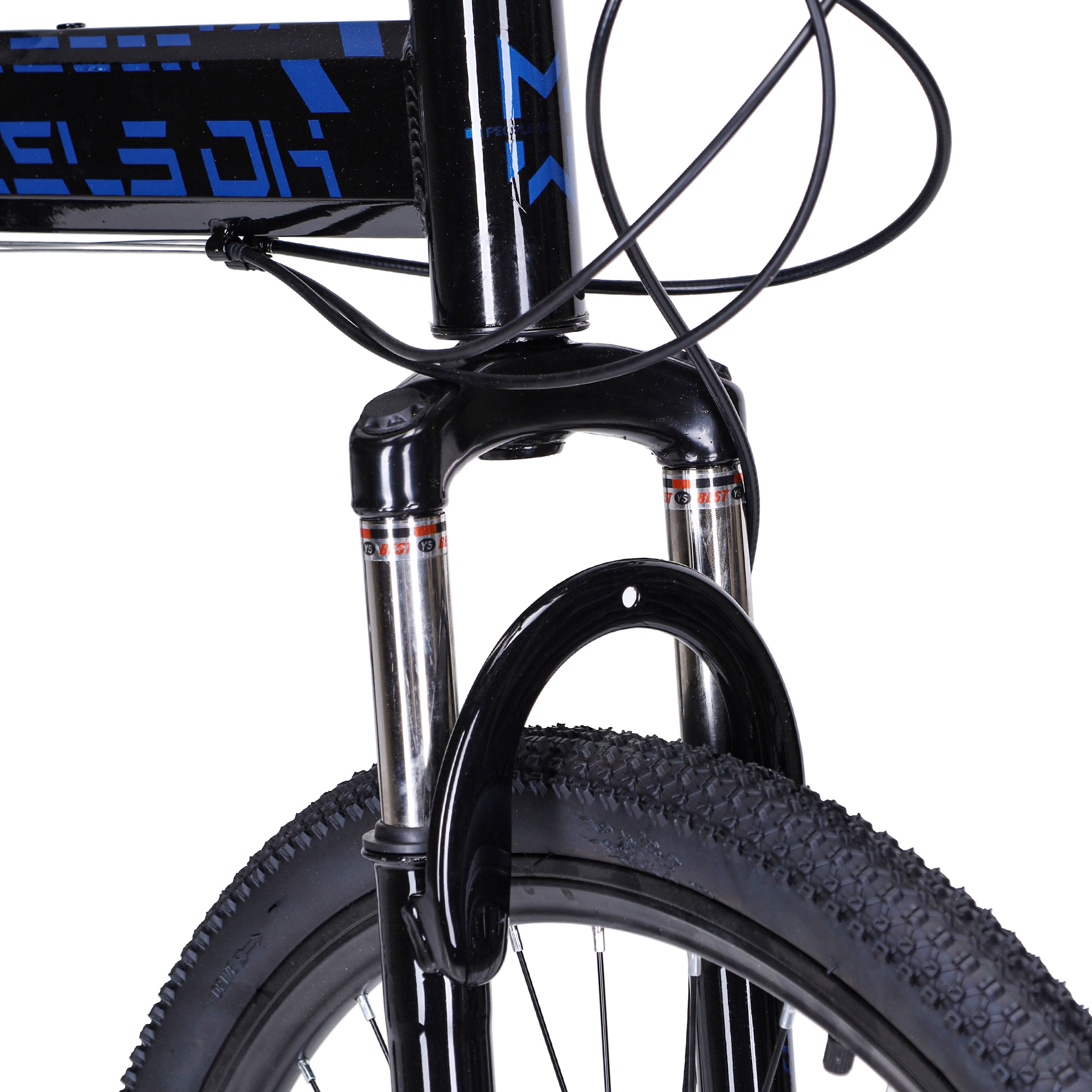 Велосипед 26" рама 17" 21sp  MEGAWHEELS DH чёрный-синий