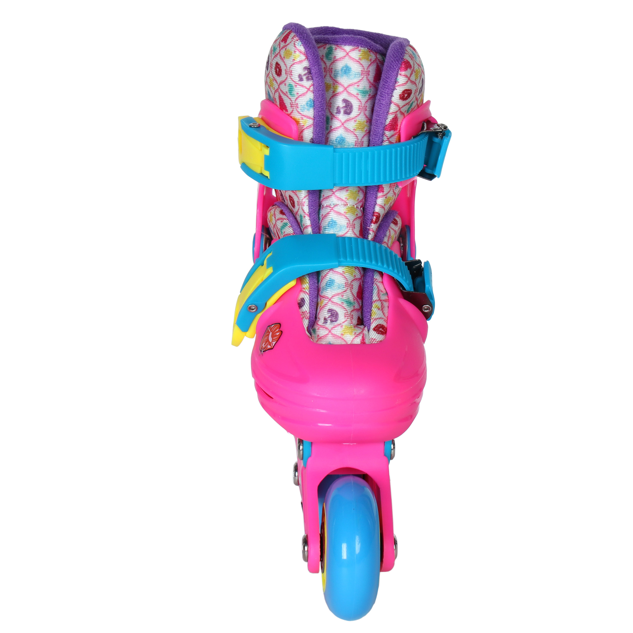 Роликовые коньки / Q906Х /уп 6/ (27-30) розовые