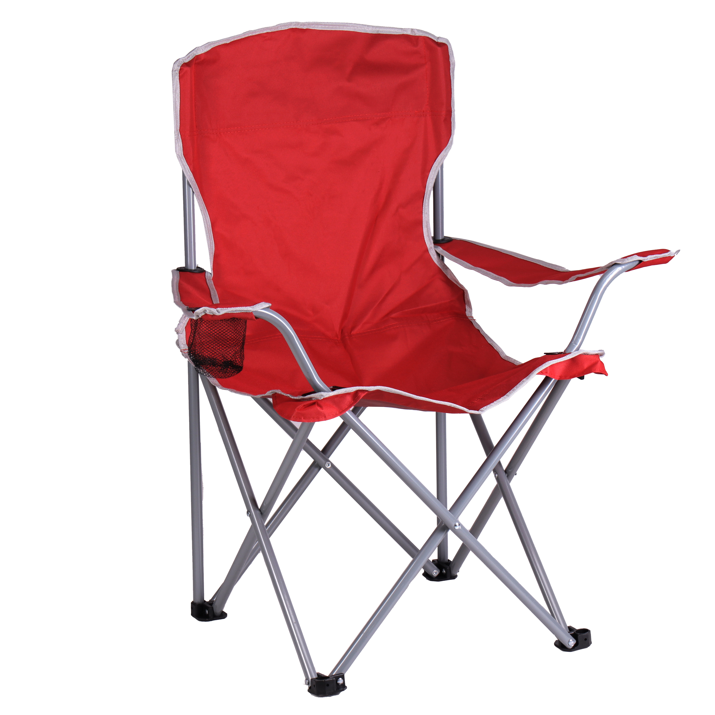 Кресло складное 52х94х54см / 1003-18 / уп 10/ 19 мм (Красный)