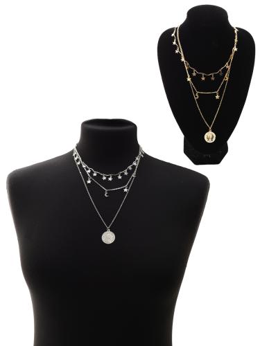 Колье многослойное / GTB-18 /