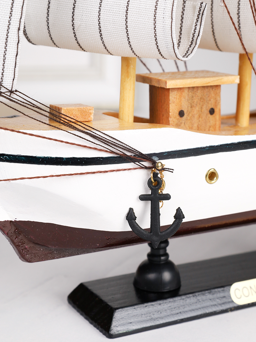 Макет парусного корабля 31х32 см / 8336 /уп 18/