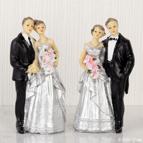 Фигурка Молодожены 13,5 см / XY-10 /уп 2/144/