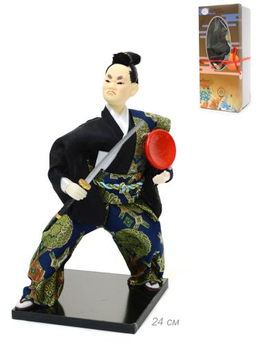 Сувенир коллекционный Самурай 24 см / NA53-2 /уп 24/