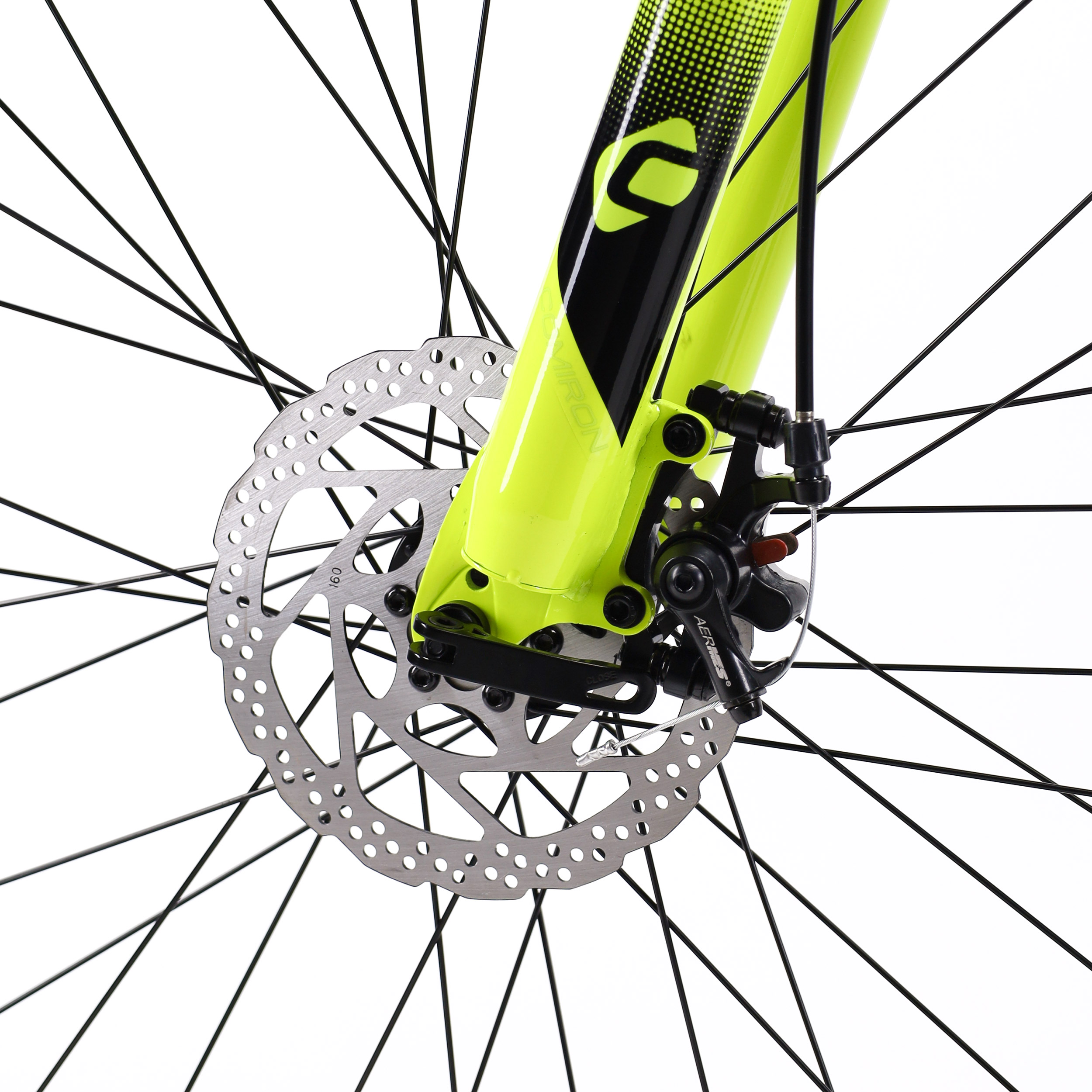 Велосипед 27,5" рама 17" 1х10sp COMIRON DESIRE зелёный лайм