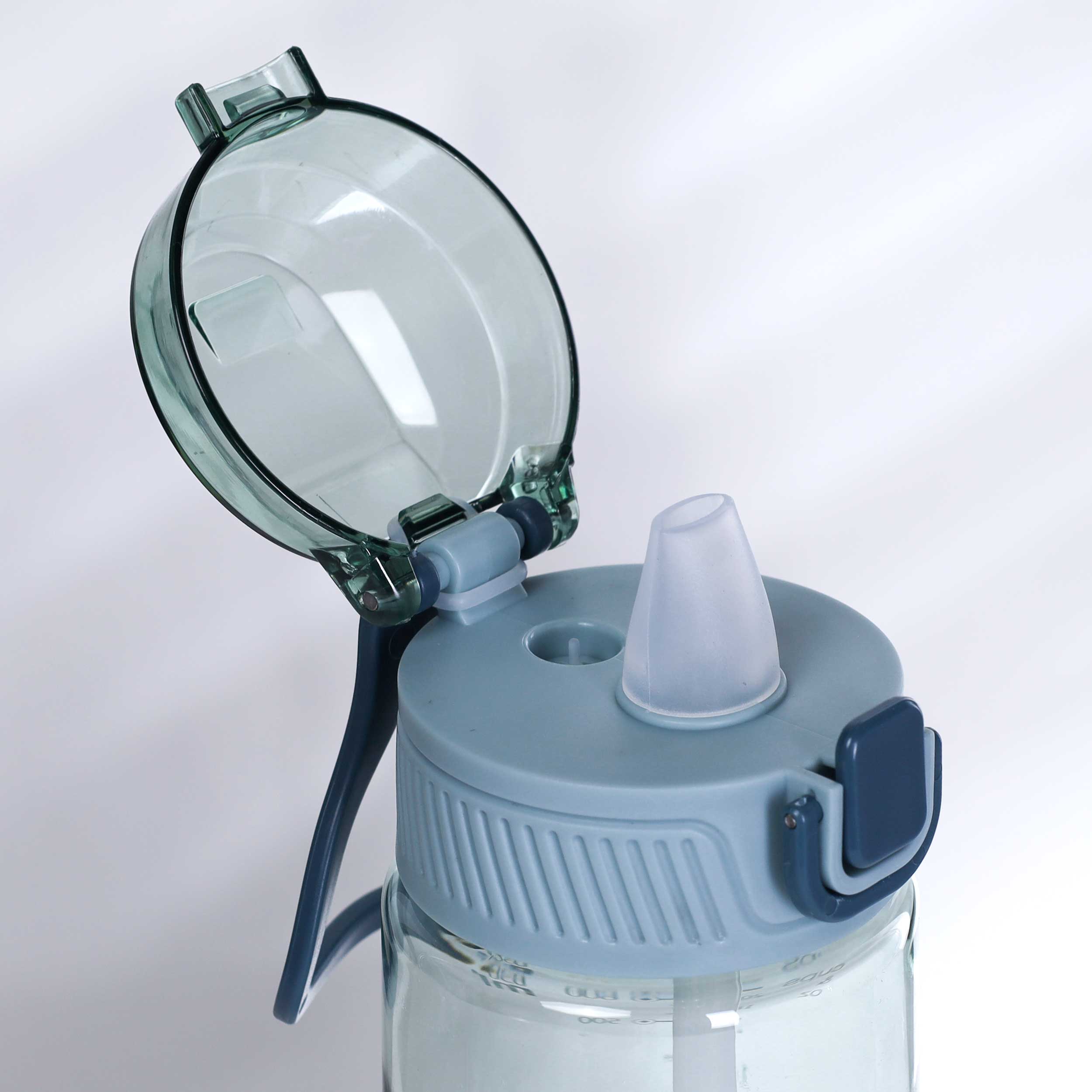 Бутылка для воды  650 ml  Вуухууу-Woohooo / Пищевой PP / уп 80 / Бирюзовый / АКЦИЯ