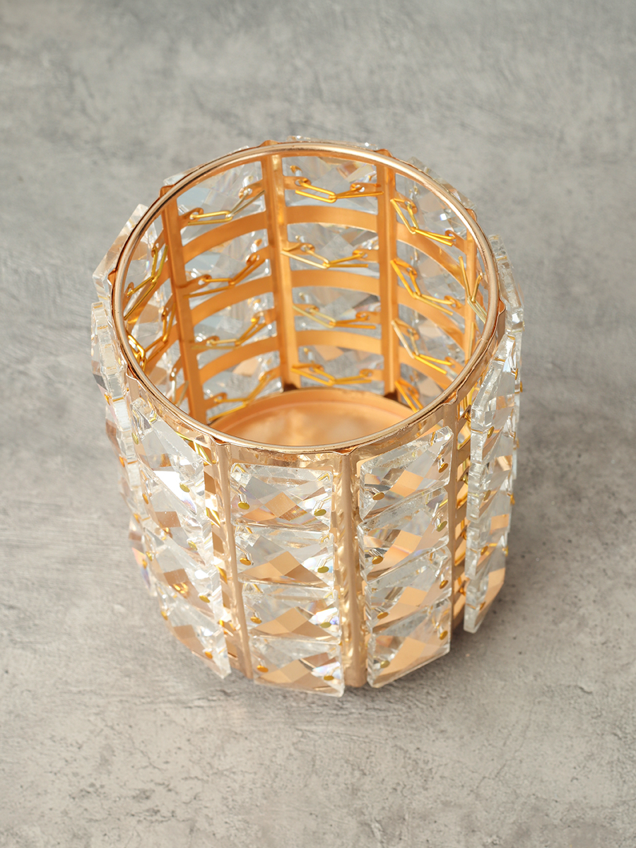 Органайзер подставка золото 9х11,5 см / N-005 /уп 60/органайзер