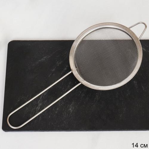 Сито с ручкой 14 см / W14-666 /уп 200/