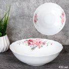 Набор суповых тарелок 6 штук 450 мл 152 мм / HW60 (2024) /уп 12/ Розовая композиция