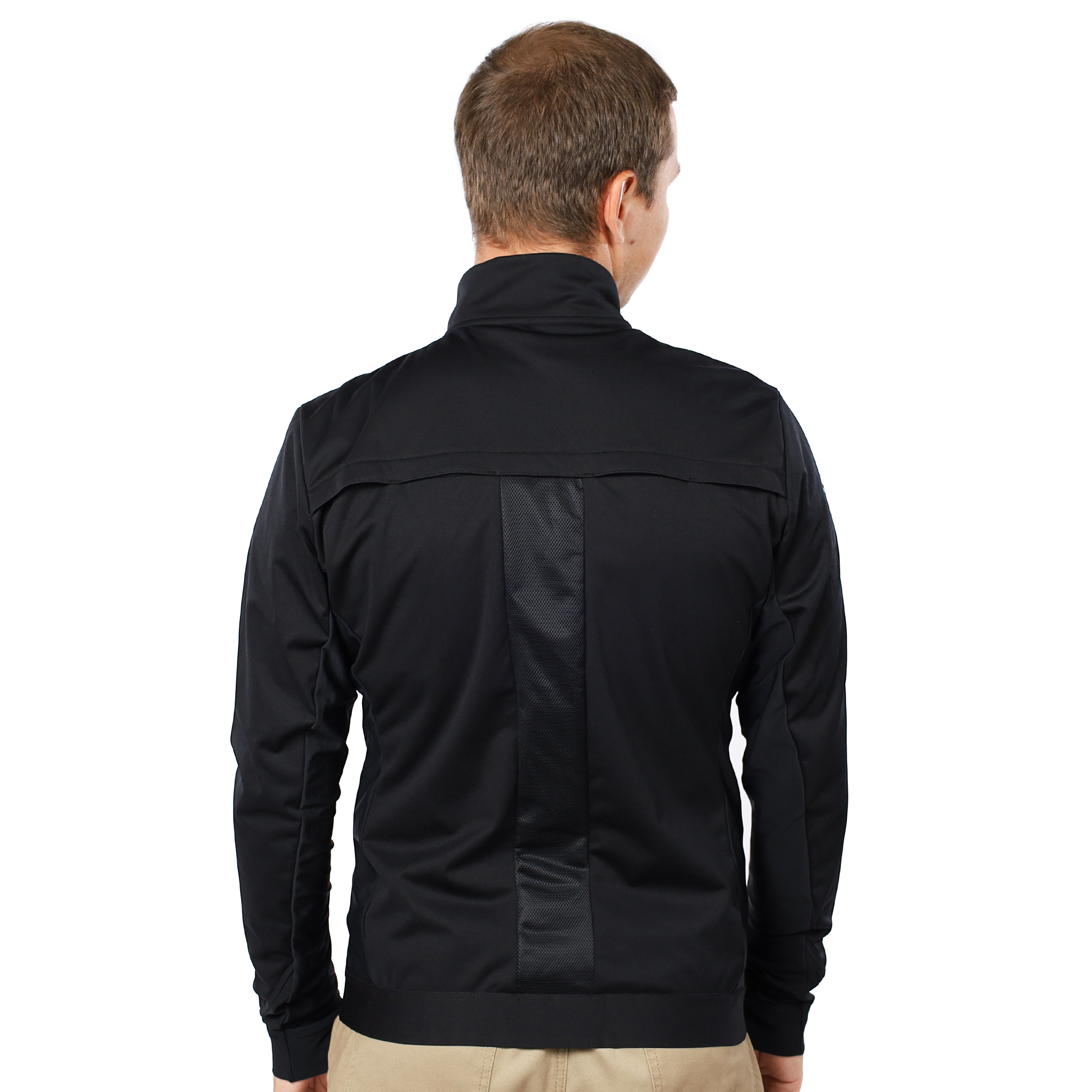 Кофта с длинным рукавом черная PARTIZAN / CM-010 Размер L /уп 1/