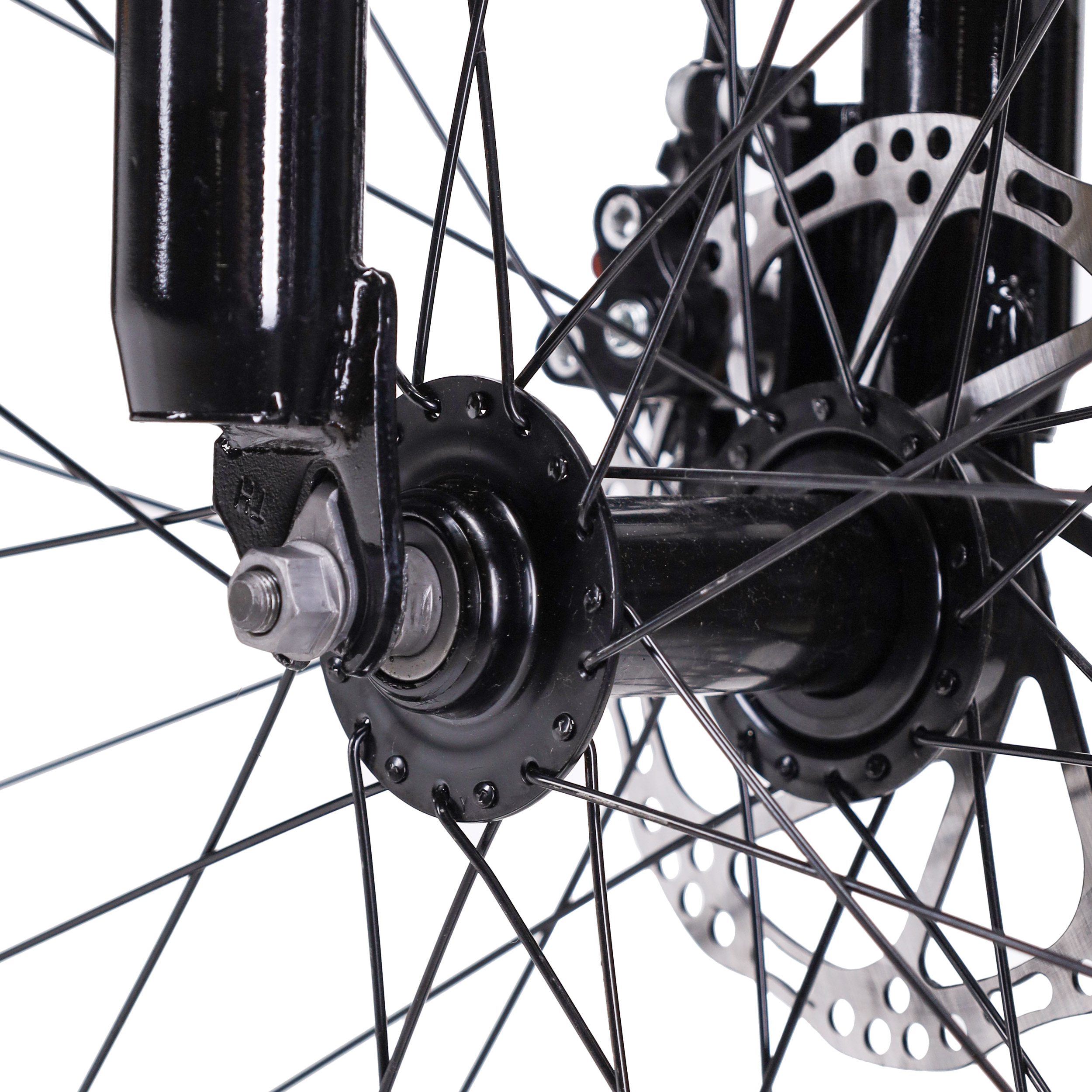 Велосипед фэт-байк 26"x4" рама 17" 21sp MEGAWHEELS FAT чёрный