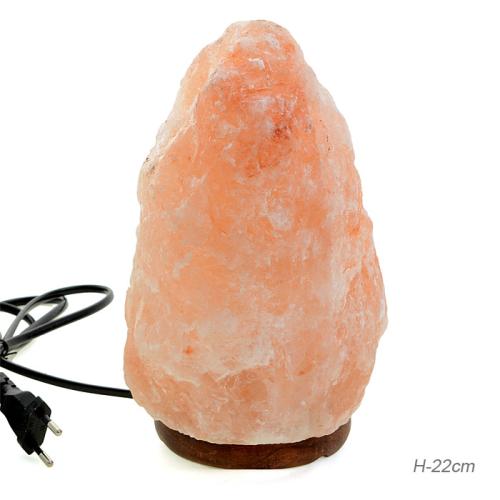 Лампа солевая Скала 3-4 кг Эко / SLL-12033-ДHг / дерев.подставка