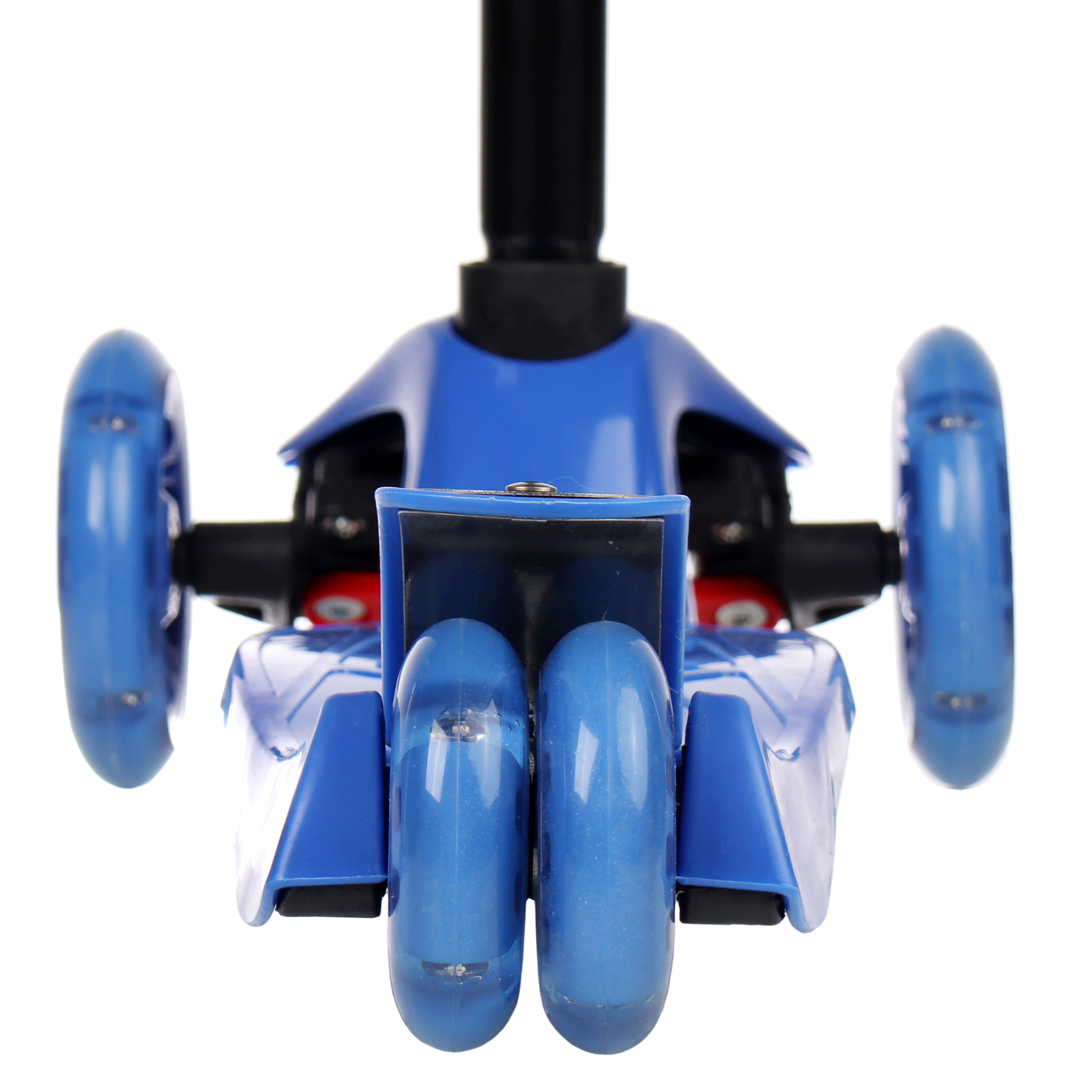 Самокат трехколесный от 3-х лет Yeenot Kids GT4108, до 50кг, вес 2.3кг, свет. колёса PU 116мм ABEC7, синий, БК/уп10/ АКЦИЯ!