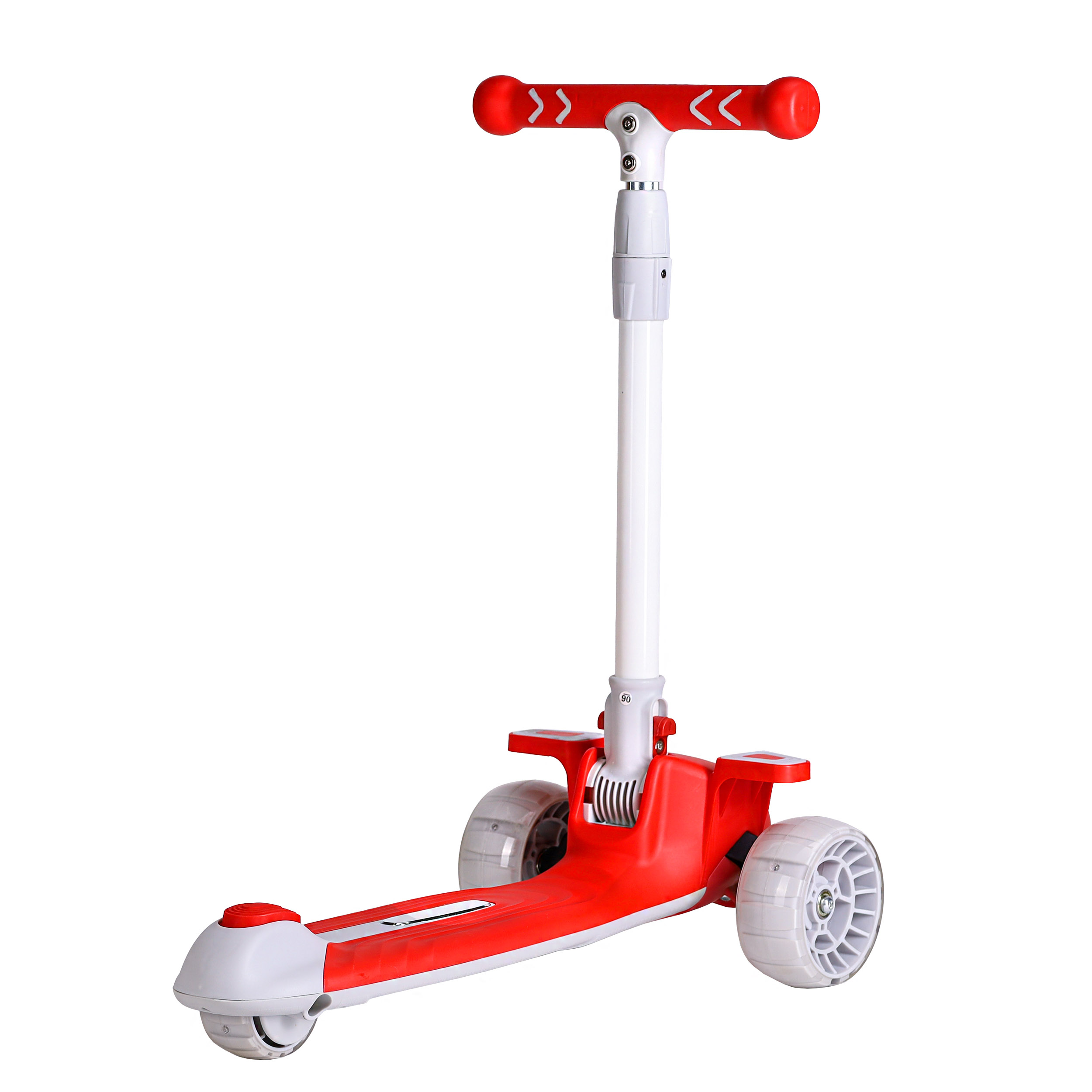 Самокат 3-х колесный SCOOTER Aero / ML-718 /уп 6/ красный