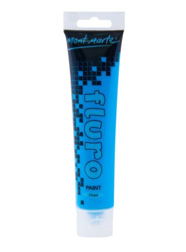 Краска акриловая флуоресцентная Синий 75 мл / PMFL0001 /уп 96/Blue