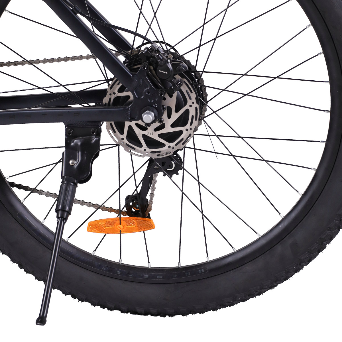 Электровелосипед 29"x3.0 рама 19" COMIRON BeFASTER 10SP SHIMANO, MT200, 11-42T, 350W 36V/20AH чёрный