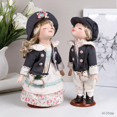 Сувенир коллекционный 2 штуки набор 30 см / 1215-2 /уп 24/