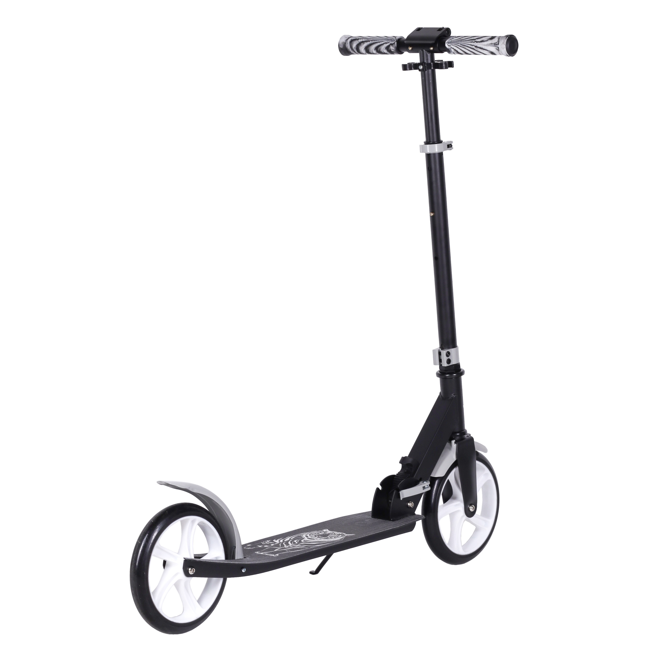 Самокат 2-х колесный Woohooo Vibex / колеса 200мм / White Tiger / уп 4